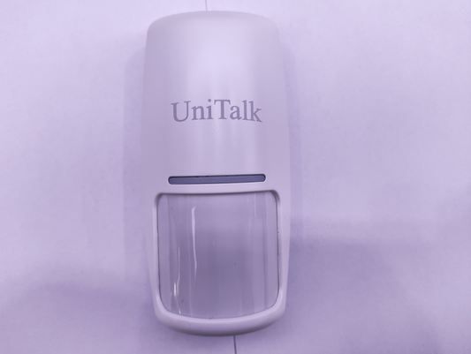 UniTalk Wireless Smart Motion Sensor Alarm, PIR Motion Detector Alert with All-Round Blind spot-Free Cover, Home Security Alarm,Tuya APP Control