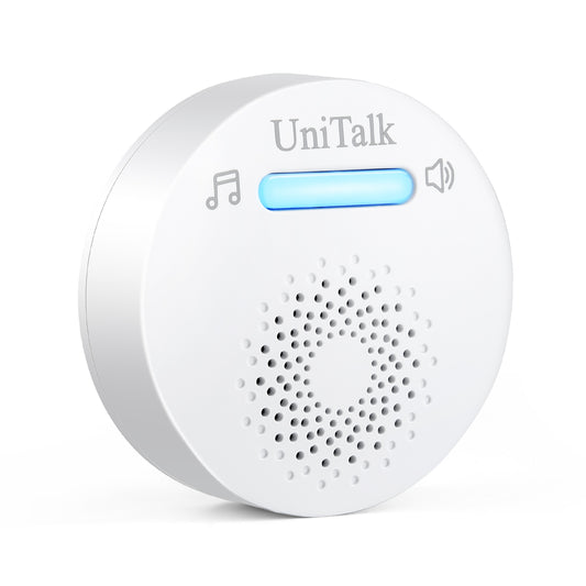 Supplemental UniTalk Wireless Self-Powered Doorbell Receiver(1R)